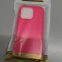 Magnetic for iPhone 16 Pro Case, Compatible with Magsafe, Suction Cup Phone Mount, 2 Screen Protectors - Camera Protector, Silicone Shockproof Protective Phone Cover 6.3", Neon Pink