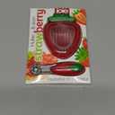 Joie Strawberry Huller and Slicer, Berry Preparation Set, Baking Tools, Red