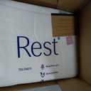 REST Evercool Cooling Comforter, Twin/Twin XL, Blanket for Hot Sleepers, All Season Bedding to Keep Cool for Night Sweats, Breathable Lightweight Blanket, 68"x90" Inches, Arctic White