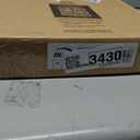 BEMIS 500EC 390 Toilet Seat with Easy Clean & Change Hinges, 1 Pack Round, Cotton White