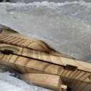 Meangood Bathroom Corner Shelf Stand, 3 Tier Solid Wood Display Shelf for Narrow Space, Shower Corner Shelf, Plant Stand Nightstand, for Living Room, Bedroom, Home Office, Elegant Carbonized Black