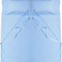 Brand - GANNAFEE Cotton Sleeping Bag Liner with Zipper - 100% Cotton Travel Sheet