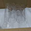 10PCS 8 Arm Clear Acrylic Candelabra Centerpieces for Wedding Tables