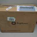 Brightown Wall Heater for Indoor Use, Space Heater with ALCI Plug 1500W, 5 Modes, Adjustable Thermostat, Easy Install Heater for Bedroom Bathroom with Remote Control, 12H Timer, Work with Alexa, Grey