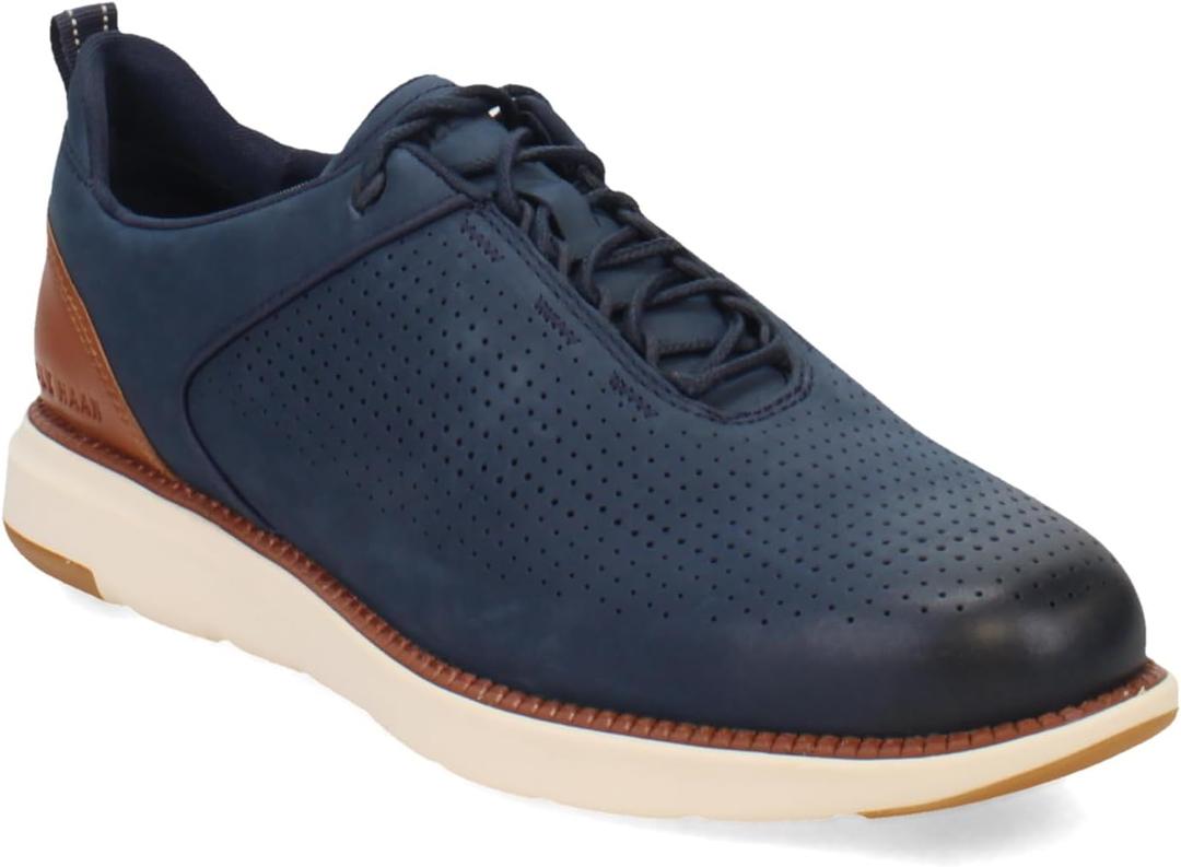 Cole Haan Men's Grand Atlantic Textured Sneaker (M13, BLUE)