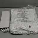 Eydna Electric Mattress Pad Twin Size 39"x75" with 10 Hours Auto Off 4 Heat Setting Simple Controller Fit Up to 15 Inch Deep Pocket, Machine Washable - White