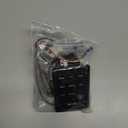 Plastic 301 Acoustic Guitar Preamp Pickup Guitar Pickup Tuner Preamp Black