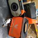 ETENWOLF VORTEX S6 Tire Inflator Portable Air Compressor for Heavy-duty Vehicle, Cordless Air Pump for Car & Inflatables with 19200 mAh Battery, 100% Duty Cycle & Dual Cylinder Bike Pump, Vivid Orange