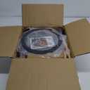 Astercook Non Stick RV Pots and Pans Ceramic Kitchen Cookware Set with Detachable/Removable Handle, Oven Safe, Induction Ready, Stackable, Black, 21 pcs