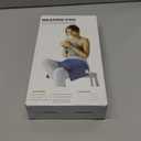 Electric Heating Pad for Back Pain & Cramps - Gifts for Women, Men, Mom, Dad, Christmas, Mothers Day, Fathers Day - Soft Machine Wash Fabric, Auto Shut Off, Moist Heat for Neck, Shoulder, 12"x24" Blue