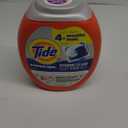 Tide Power PODs Hygienic Clean Heavy Duty Liquid Laundry Detergent Pacs, Free and Clear of Dyes and Perfumes, For Visible and Invisible Dirt, 45 Count, HE Compatible
