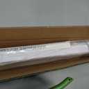 LazBlinds No Tools No Drill 1" Vinyl Mini Blinds, Cordless Blinds for Windows, Light Filtering Horizontal Window Blinds & Shades, 25" W x 48" H, White