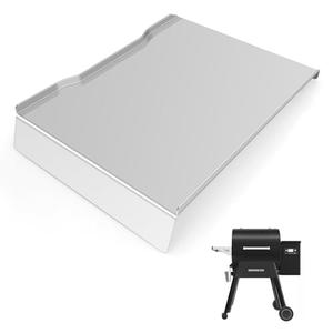 Drip Tray Replacement Parts for Traeger Ironwood 650, Redland, Redland XL, Stainless Steel Drip Pan Replacement Parts Accessories for Traeger KIT0438 BAC506 Pellet Smoker Grills