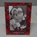 Mud Pie Acrylic Santa Frame; 8" x 6"