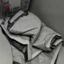 Magnetic Thermal Insulated Door Curtain, Fits Door Size 32" x 80",Durable Oxford Cloth&Thicken Polyester Fiber Fill, Efficient Temperature Control, Durable Construction, Soundproof and Windproof Gray