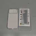 CASEKOO for iPhone 17 Pro Max Case Crystal Smooth Clear, Patented Anti-Yellow & Virgin TPU, 15FT Military-Grade Drop Protection, Slim Transparent Men Funda para for iPhone 17 Pro Max Case 6.9", Clear