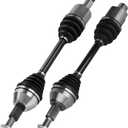 TadaMark 2PCs Front CV Axle Shaft Assembly Fit for Chrysler Town & Country for Dodge Grand Caravan 08-14(for 6-Speed Automatic 62TE Trans), for VW Routan 09-11, Left and Right Side