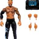 Mattel WWE Top Picks Elite Action Figure & Accessories Set, Jey USO 6-inch Collectible with Swappable Hands, Ring Gear & 25 Articulation Points