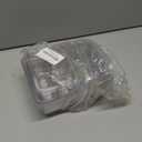 Bonviee 5-Pack Seed Starter Trays for Indoor Germination  Humidity Dome to Regulate Temperature & Humidity, Clear Tray for Root Observation, Drain Holes to Prevent Overwatering (5 Packs, Clear)