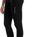 Running Leggings for Women with 6 Pockets Gym Workout Leggings High Waisted Yoga Pants Tummy Control Compression Pants (Medium, Black)