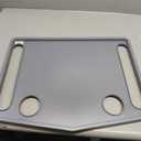 DMI Walker Tray With Cup Holders, Walker Tray For Folding Walkers, Gray