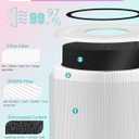 240 Replacement Filter Compatible with PuroAir 240 Air Purifier, 3-in-1 Filtration with Activated Cabon Filter, 2 Count