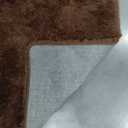 Brown 6x9 Area Rugs for Living Room Bedroom, Large Fluffy Bedside Throw Rug, Soft Plush Shaggy Fuzzy Floor Carpet for Nursery Kids Girls Boys Teen Dorm Home Office Decor Aesthetic