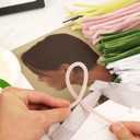 Aodes 128 Pieces Pipe Cleaners Craft Supplies for Wedding Gift, DIY Chenille Stems Strawberry Bouquet Kit with Step-by-Step Video Tutorials for Holiday Decoration