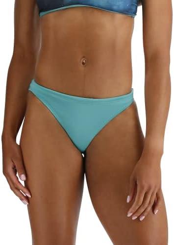 TYR Women's Durafast Elite Mini Bikini Swimsuit Bottom, size L