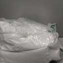 6 Pack Round Tablecloth 120 Inches White Table Cloth Stain and Wrinkle Resistant Washable Polyester Fabric Table Cover for Party, Wedding and Banquet Decoration