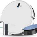 L200s Robot Vacuum Cleaner and Mop Touchless Vacuum Automatic Vacuum Robotic Self-Charging Ideal for Pet Hair Hard Floor, White