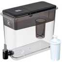 Brita UltraMax Large Water Dispenser with 1 BritaPlus Filter, 27 Cup Capacity, Black 