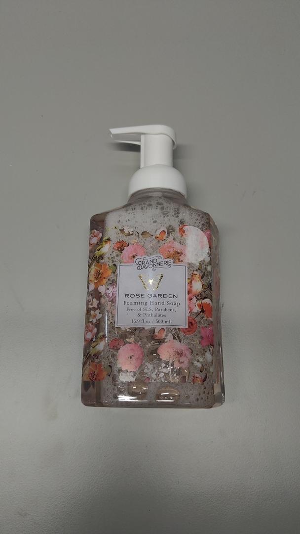 Grand Savonnerie Rose Garden Foaming Hand Soap 16.9 fl.oz.