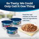 Blue Buffalo Tastefuls Natural Flaked Wet Cat Food Variety Pack, Tuna, Chicken and Fish & Shrimp Entres in Gravy 5.5-oz Cans (12 Count - 4 of Each)
