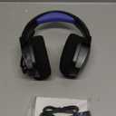 NUBWO Wireless Gaming Headset with Mic for Ps5 Ps4 PC, Zero Interference, 100-Hour Battery All-Day Play, 23ms Sync for Fortnite & Call of Duty/FPS Gamers, Triple Mode All Devices Compatible - Blue