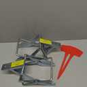 Mole Trap Scissor 2 Pack, Upgraded Mole Traps for Lawns that Kill Best, Galvanized Steel Mole Killer, Easy Step Setup