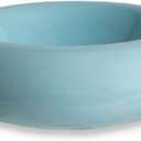 6.1 Inch Cat Bowls, 7 oz Ceramic Cat Food Bowl, Whisker Fatigue Relief Cat Bowl, Anti-Vomiting, Protect Spine, Perfect for Indoor CatsBlue