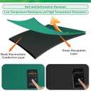 ESD Anti-Static Soldering Mat Roll, Green, 23.7" x 118", Heat Resistant (Black, M)