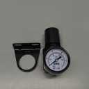 SNS Air Compressor Pressure Regulator With Bracket and Gauge Female Thread 1/4 NPT 0-150 PSI Adjustable AR2000-N02