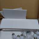 Pooqla 4 FT Light Up Marquee Numbers, Giant Mosaic Light Up Numbers Cool White and Warm White LED, Large Lighted Marquee Numbers for Balloons 1st 16th 21st Birthday Party Decoration, LED Number 1