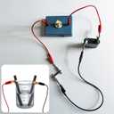 MECCANIXITY Graphite Rod, Graphite Stirring Rod Cylinder Stick Carbon Rod 305x19mm Black for Electrode, Melting Casting, Crucibles, Pack of 3