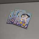 3 x Demon Movie Hunters Stickers 24 Sheets Sticker Cute Cartoon Charaters Make Your Own Sticker,Kawaii Make a Face Stickers Party Favors Activities Holiday Gifts