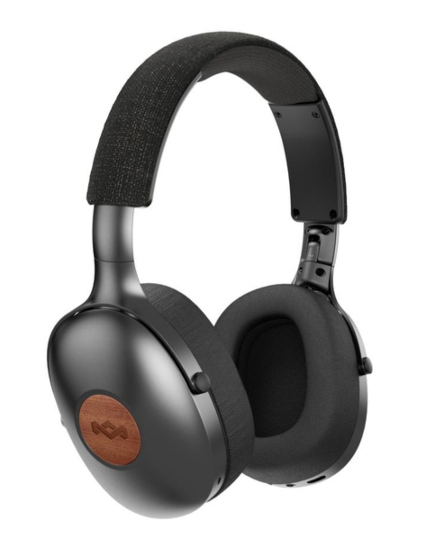 House of Marley Positive Vibration XLWireless On-Ear Headphones -Signature Black