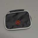 Portable Mini First Aid Bag Empty, Small Size Travel Medicine Pouch Double Zippers Handy Pills Pocket for Travel Home (Gray)