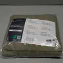 LuxClub 4 PC Queen Sheet Set, Deep Pockets Wrinkle Free Cooling Bed Sheets Hotel Bedding for Women, Men, Includes 1 Fitted Sheet, 1 Flat Sheet and 2 Pillowcases, Soft Olive