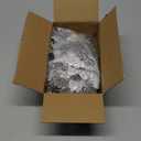 RECUTMS 10 Pcs Christmas Glitter Artificial Poinsettia Flowers 6inch Christmas Wreath Christmas Tree Flowers Ornaments Holiday Seasonal Decorations (Silver, 6inch) (Sliver1)