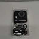 Kids Camera Instant Print, Safe Toddler Camera, 2.4 Inch Screen, 1080P with 16X Zoom, 32GB TF Card for 4 5 6 7 8 9 10 Year Old Girl & Boy Birthday Gifts, Black