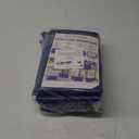 TICONN 6 Pack Extra Large Moving Bags with Zippers & Carrying Handles, Heavy-Duty Storage Tote Moving Boxes for Space Saving (Blue-24 Gallon)