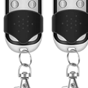 EVGATSAUTO Remote Control Key Fob, 4pcs Universal Cloning Remote Control Garage Door Opener Key Fob for Car Garage Door Gate 433mhz