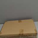 Teecyhooo 4 Pcs Gold Tray 14" x 10" Rectangle Decorative Plastic Serving Trays with Embossed Rims for Party Anniversary Wedding Bridal Shower, Baby Shower, Birthday, Cake Dessert Display